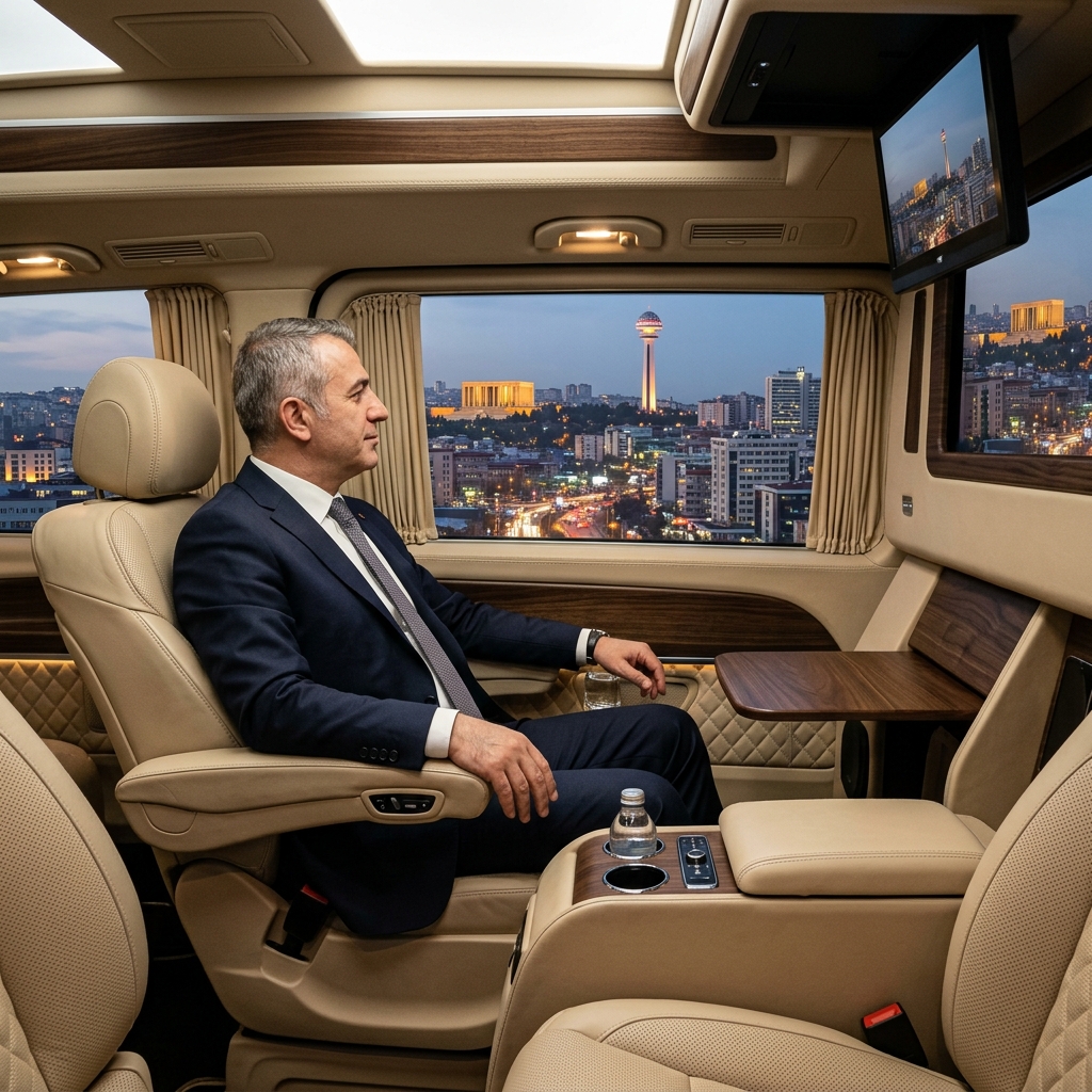 Esenboğa - İncek Arası Şoförlü VIP Araç Kiralama